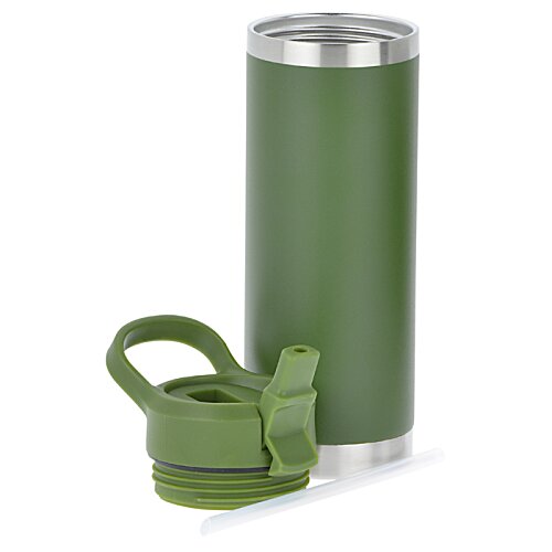 Additional Image 4 - a green thermos with a handle