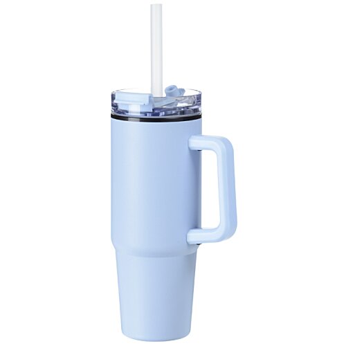 Additional Image 2 - a white cup with a straw