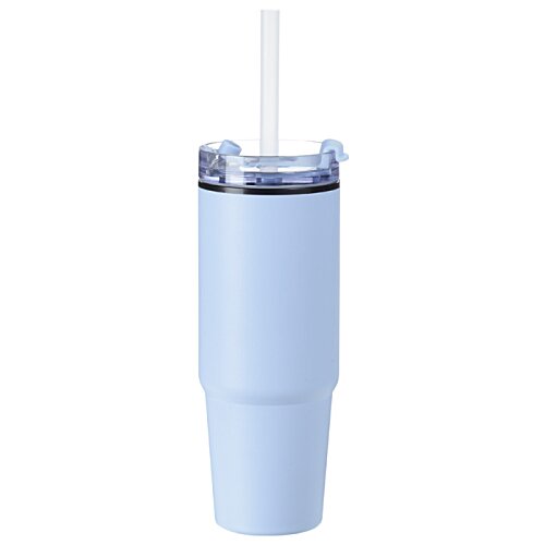 Additional Image 3 - a blue cup with a straw