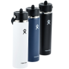 View Image 6 of 6 of Hydro Flask Wide Mouth with Flex Straw Cap - 24 oz.