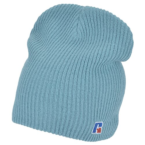 Additional Image 1 - a blue knit hat on a white background