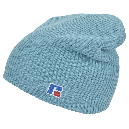 Additional Image 2 - a blue beanie with a logo on it