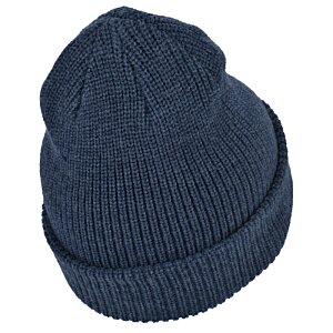 Additional Image 1 - a blue knit hat on a white background