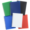 a group of notebooks with different colors
