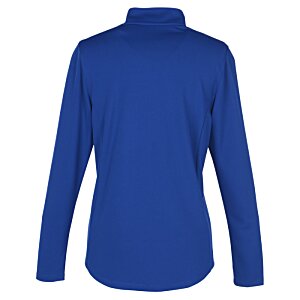 Additional Image 1 - a blue long sleeved shirt