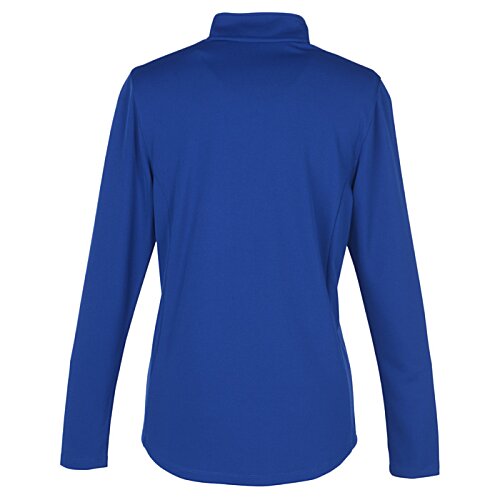Additional Image 1 - a blue long sleeved shirt