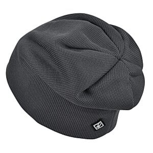 Additional Image 1 - a black beanie with a button