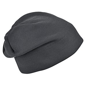 Additional Image 2 - a black beanie on a white background