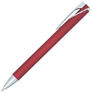 Additional Image 1 - a red pen with silver cap
