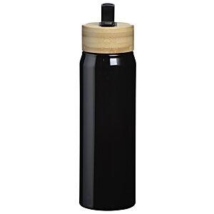 Additional Image 2 - a black bottle with a brown lid