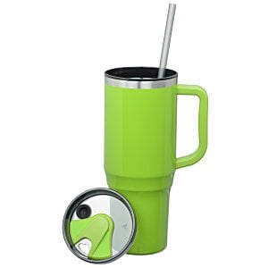 Additional Image 2 - a green cup with a straw