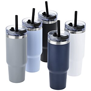 Additional Image 3 - a group of cups with straws
