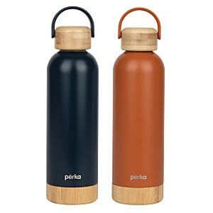 Additional Image 3 - a black and orange water bottles