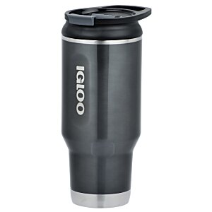 Additional Image 2 - a black and silver tumbler