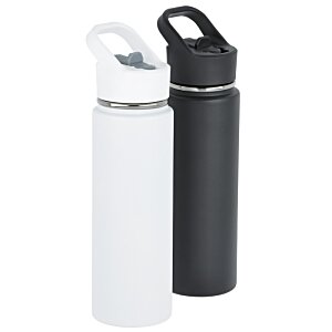 Additional Image 5 - a black and white water bottles