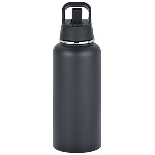 Additional Image 1 - a black bottle with a silver cap