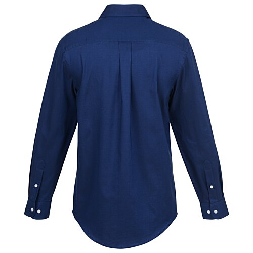 Additional Image 1 - a blue shirt with a long sleeve