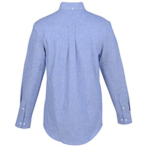 Additional Image 1 - a blue shirt with a long sleeve