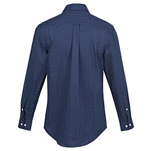 Additional Image 1 - a back of a blue shirt