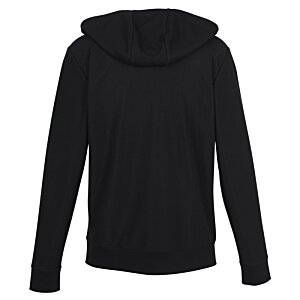 Additional Image 1 - a black hoodie with a white background