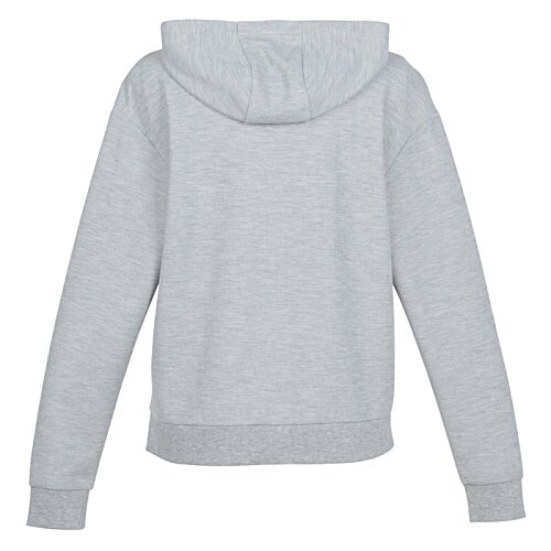 Additional Image 1 - a white hoodie with a hood