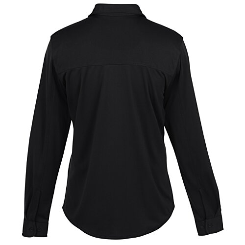 Additional Image 1 - a black shirt with long sleeves