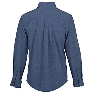 Additional Image 1 - a blue shirt with a long sleeve