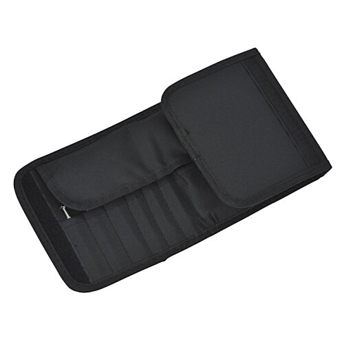Additional Image 1 - a black case with a zipper