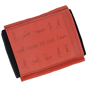 Additional Image 3 - a red rectangular object with black edges