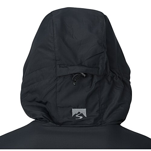 Additional Image 3 - a black jacket with a hood
