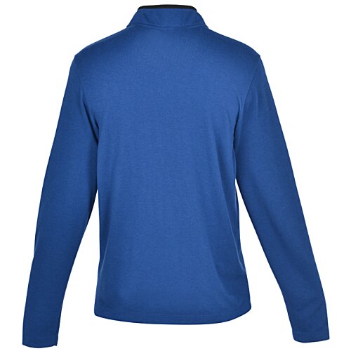 Additional Image 1 - a blue long sleeved shirt