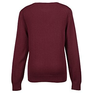 Additional Image 1 - a back of a red sweater
