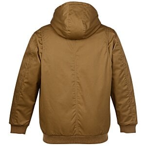 Additional Image 1 - a brown jacket with a hood