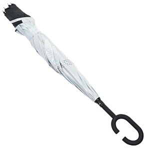 Additional Image 2 - a white and black umbrella handle