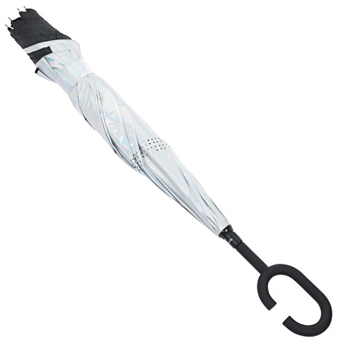 Additional Image 2 - a white and black umbrella handle