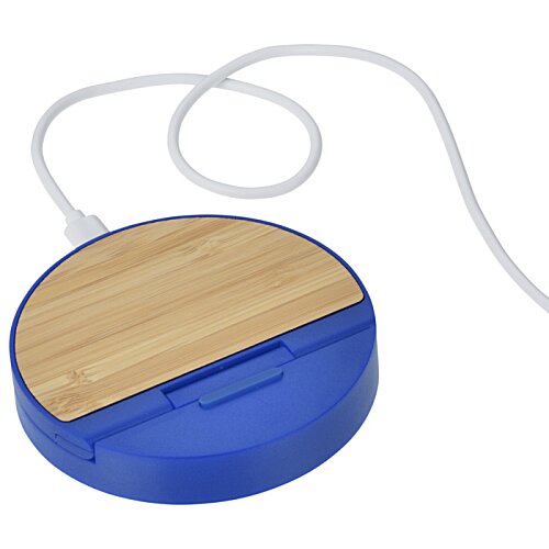 Additional Image 5 - a red and white circular object with a cord