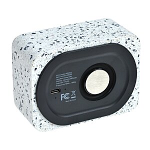 Additional Image 3 - a white and black object with a round black button