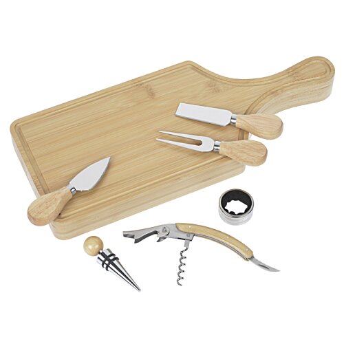 Additional Image 2 - a cutting board with knifes and knives