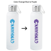 View Image 4 of 8 of Quencher Stainless Bottle - 22 oz. - Color Changing Ink