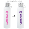 View Image 8 of 8 of Quencher Stainless Bottle - 22 oz. - Color Changing Ink