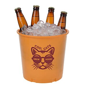 Additional Image 1 - a bucket of beer bottles
