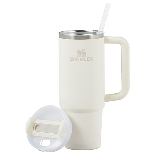 Additional Image 1 - a white mug with a straw