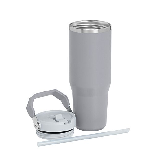 Additional Image 1 - a blue tumbler and a blue handle