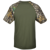 View Image 2 of 3 of Realtree Colorblock Performance T-Shirt