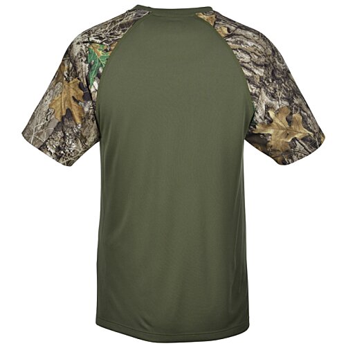 Additional Image 1 - a back of a green shirt