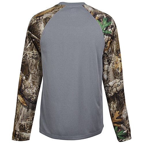 Additional Image 1 - a grey and black long sleeved shirt