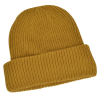 a brown knit hat with a white background