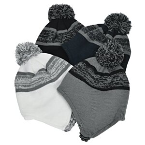Additional Image 3 - a group of knitted hats