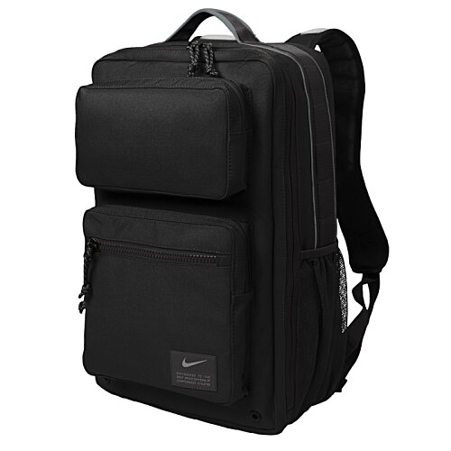 Additional Image 1 - a black backpack with a white background