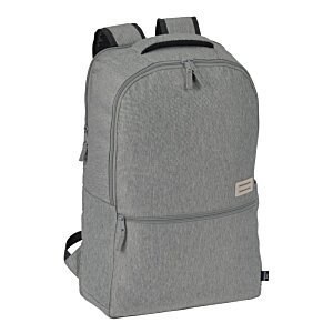 Additional Image 1 - a grey backpack with straps